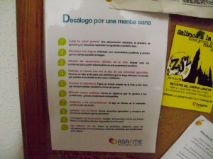 7.7- decálogo para una mente sana